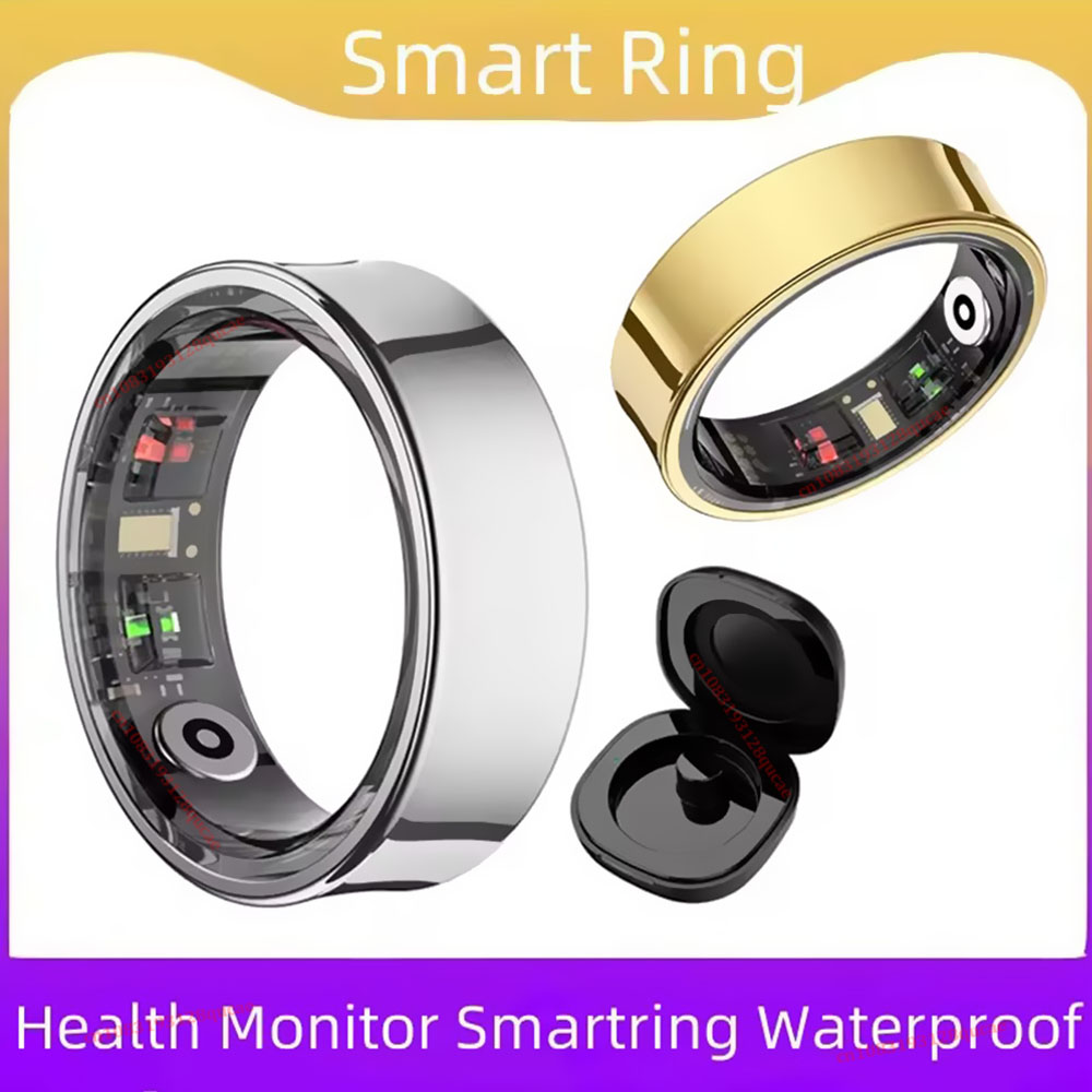 Temperature Ring Skin - 새로운 R09 스마트 링 남녀공용 충전