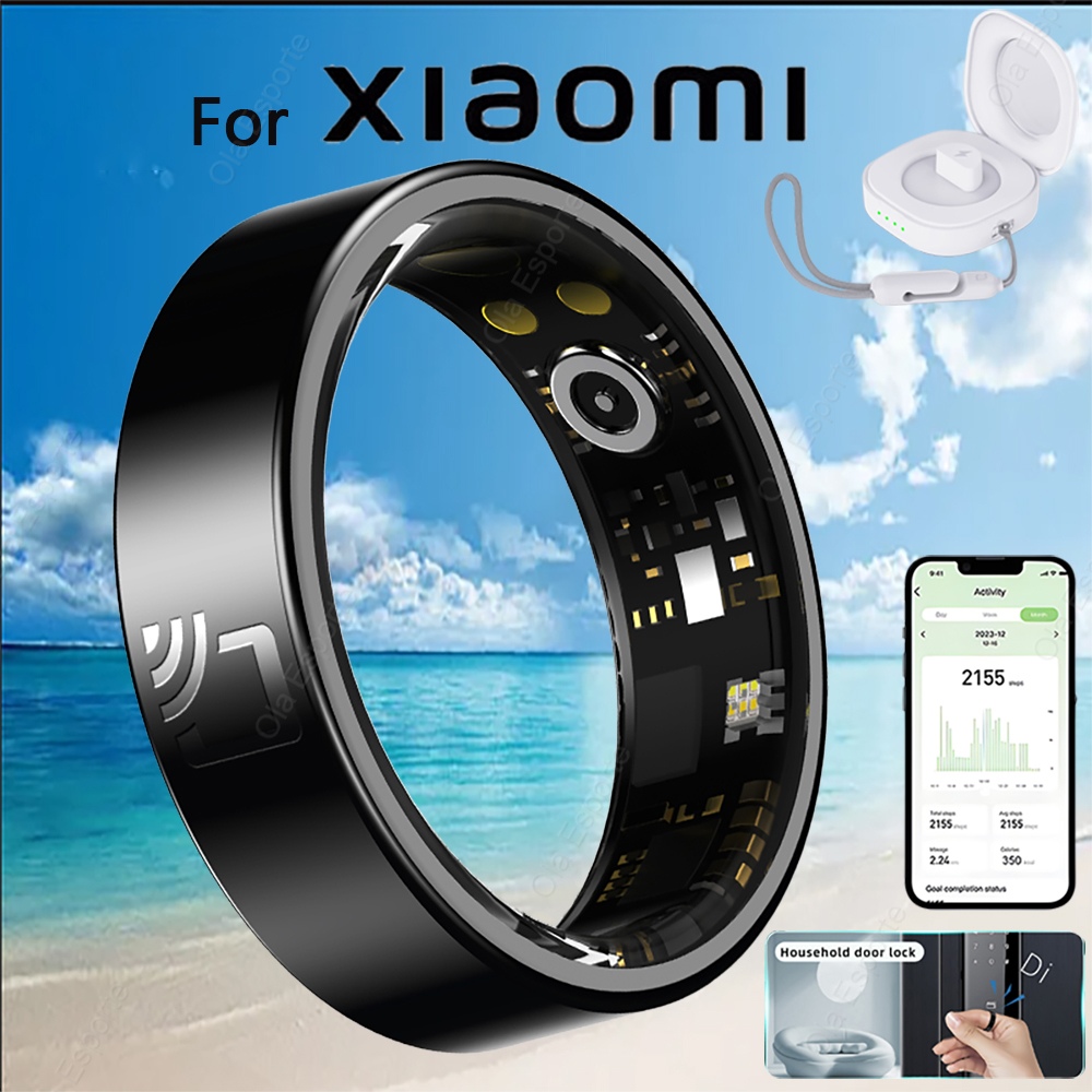 Smart Ring Nfc Pay - 2025년형 스마트 링 남녀공용 실시간 건강