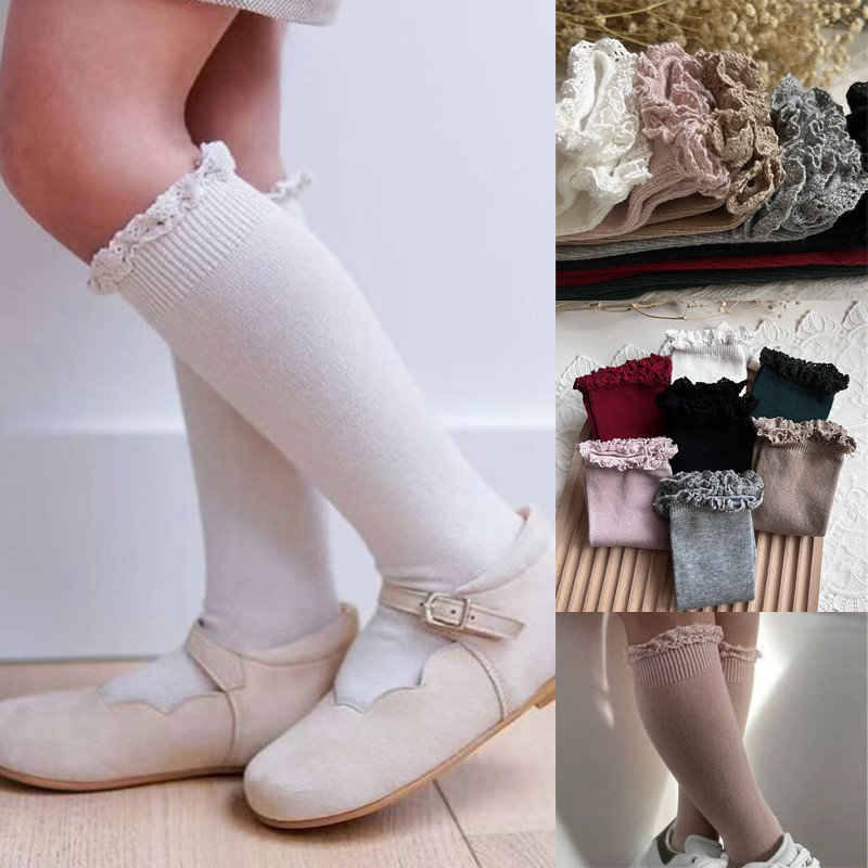 Baby Sock Oximeter - 겨울 가을 아기 소녀 프릴 양말