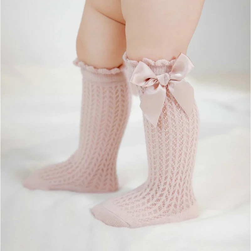 Baby Sock Oximeter - 신생아용 메쉬 얇은 코튼 한국 나비