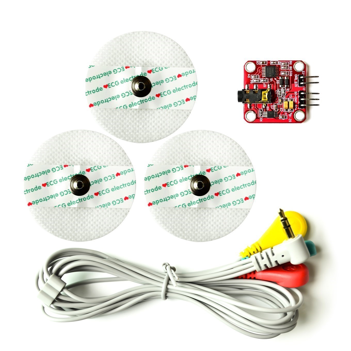 Muscle Sensor Emg - 근육 전기 아날로그 신호 센서 수집,