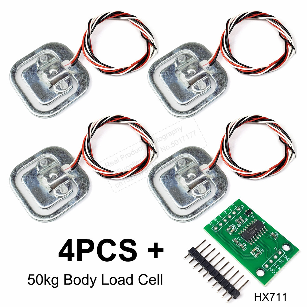 Muscle Sensor Emg - 4PCS 50kg 인간 스케일 로드셀 무게