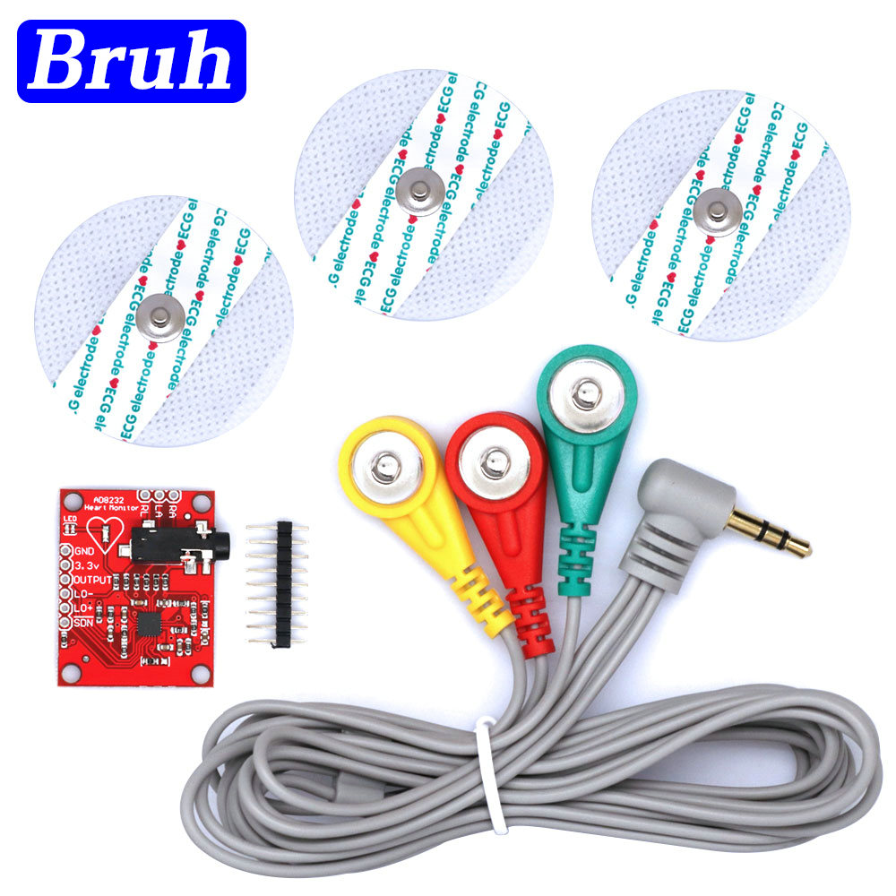 근육 신호 센서 EMG 센서 Ecg 모듈, AD8232 - Muscle Sensor Emg 리뷰 및 가격
