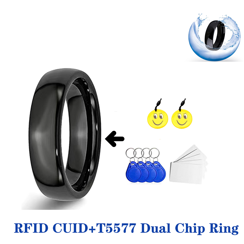 RFID 스마트 듀얼 칩 NFC 링 ID + IC 방수 - Smart Ring Nfc Pay 리뷰 및 가격