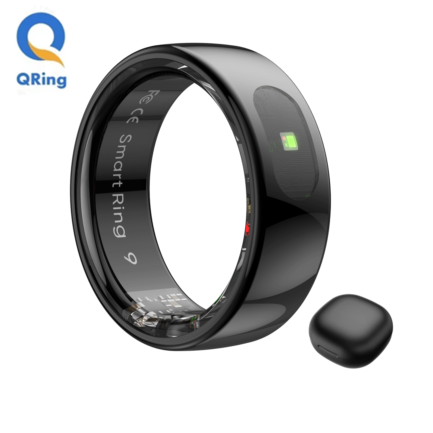 R08 스마트 링 남녀공용 충전 케이스 포함, 터치 컨 - Temperature Ring Skin 리뷰 및 가격
