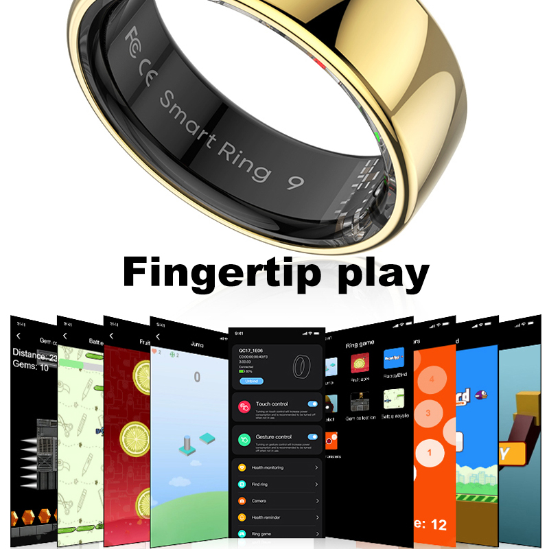 R08 스마트 링 남녀공용 충전 케이스 포함, 터치 컨 - Temperature Ring Skin 리뷰 및 가격