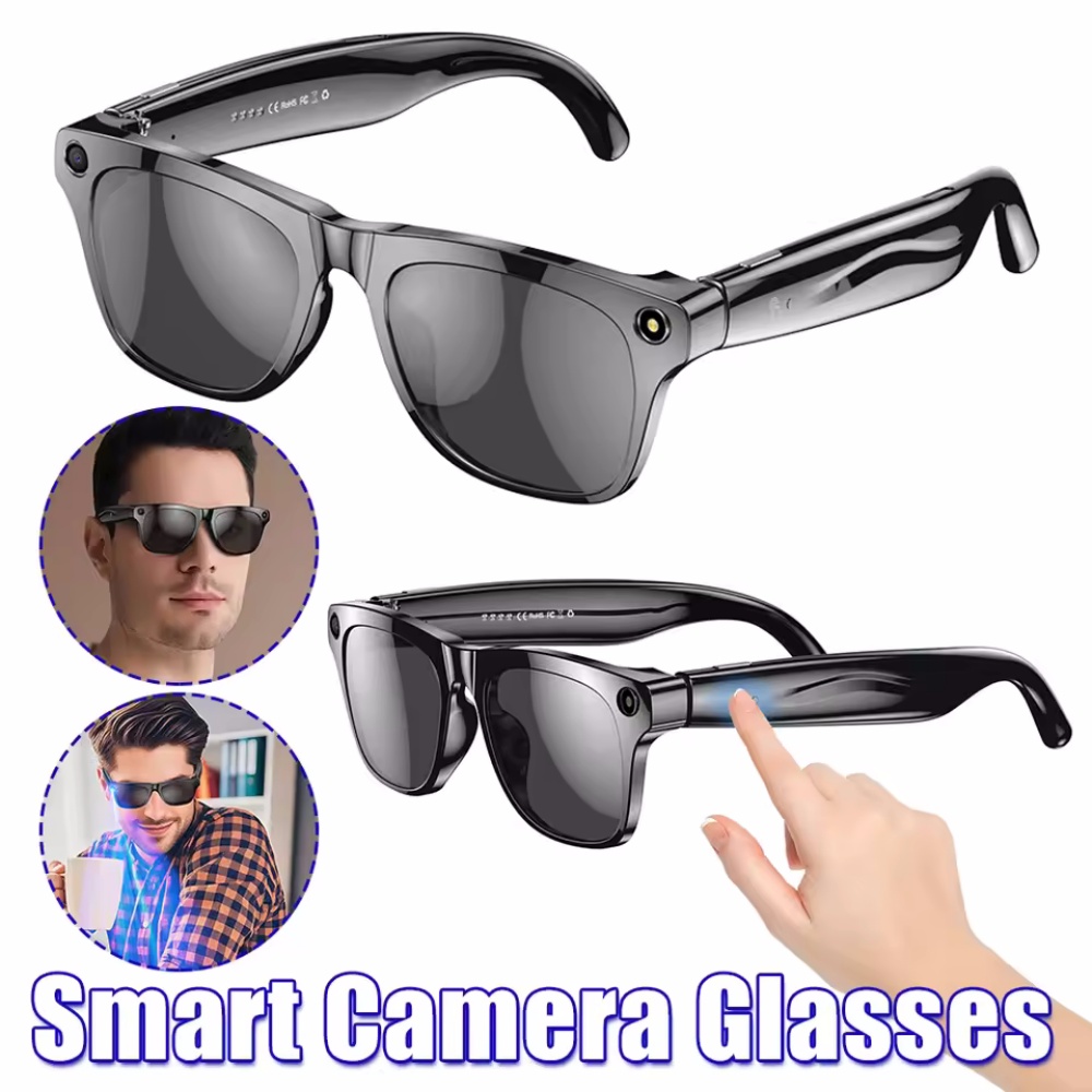 스마트 안경 AI 카메라 HD 웨어러블 미니 카메라 블 - Smart Glasses Lens 리뷰 및 가격