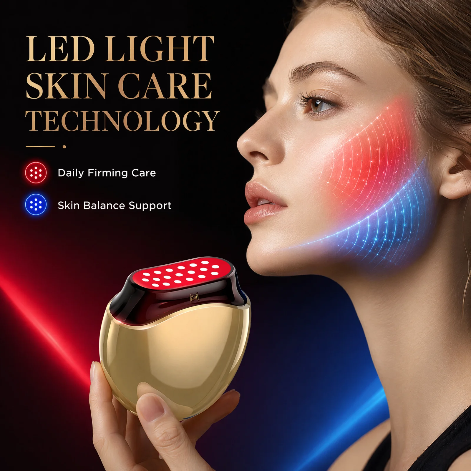 콜라겐 뷰티 디바이스 페이셜 마사지기 LED 라이트 테 - Galvanic Skin Sensor 리뷰 및 가격