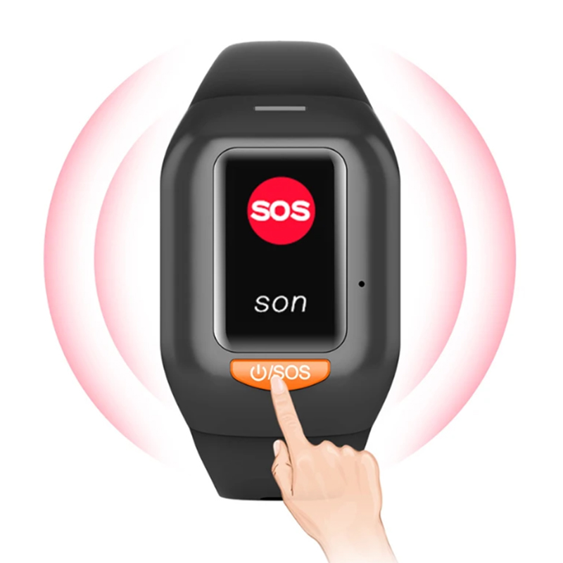 최신 노인 4G 스마트 시계 남자 컬러 스크린 GPS  - Fall Detection Watch 리뷰 및 가격