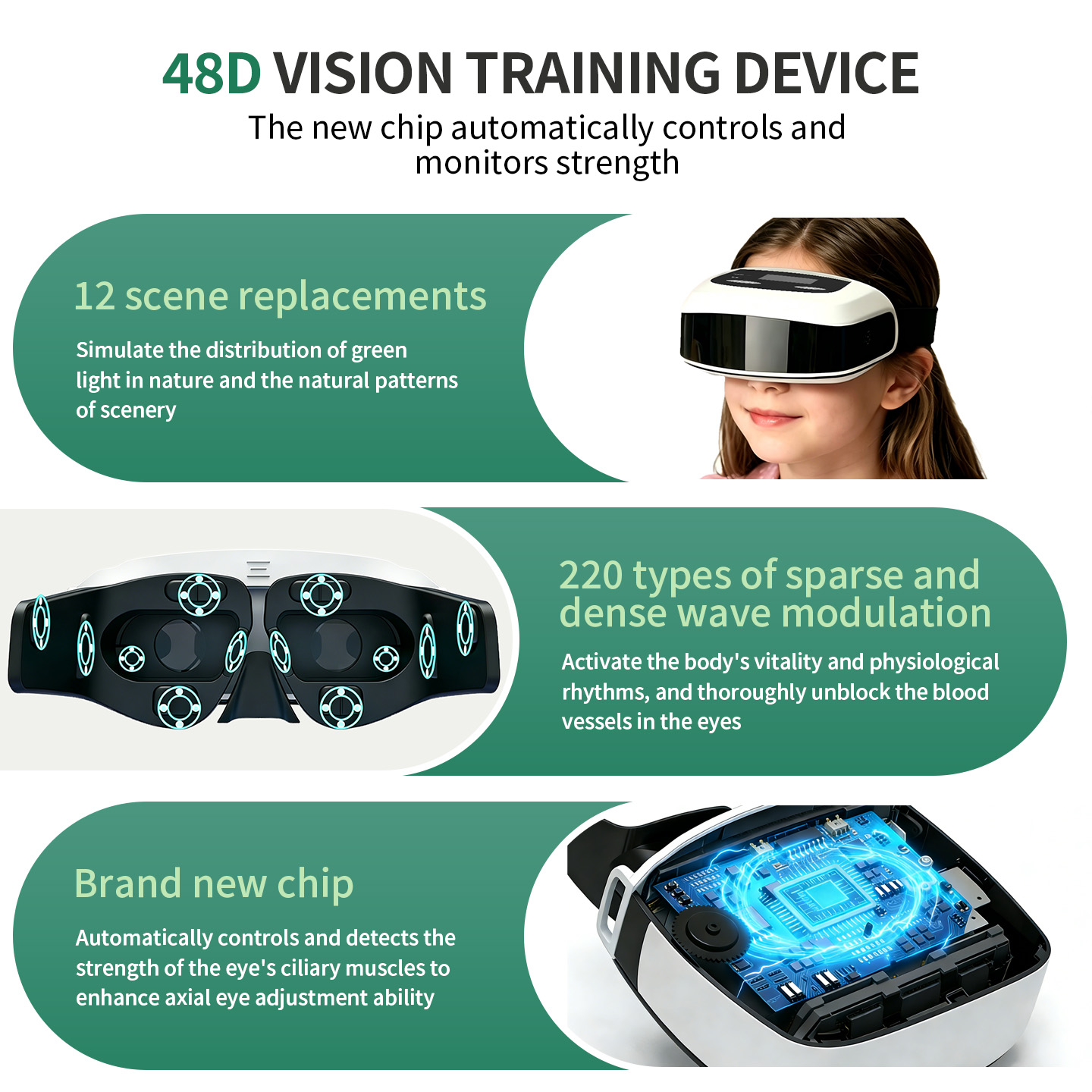 2026년 신형 CE 인증 펄스 눈 마사지기, 근시 완 - Light Therapy Glasses 리뷰 및 가격