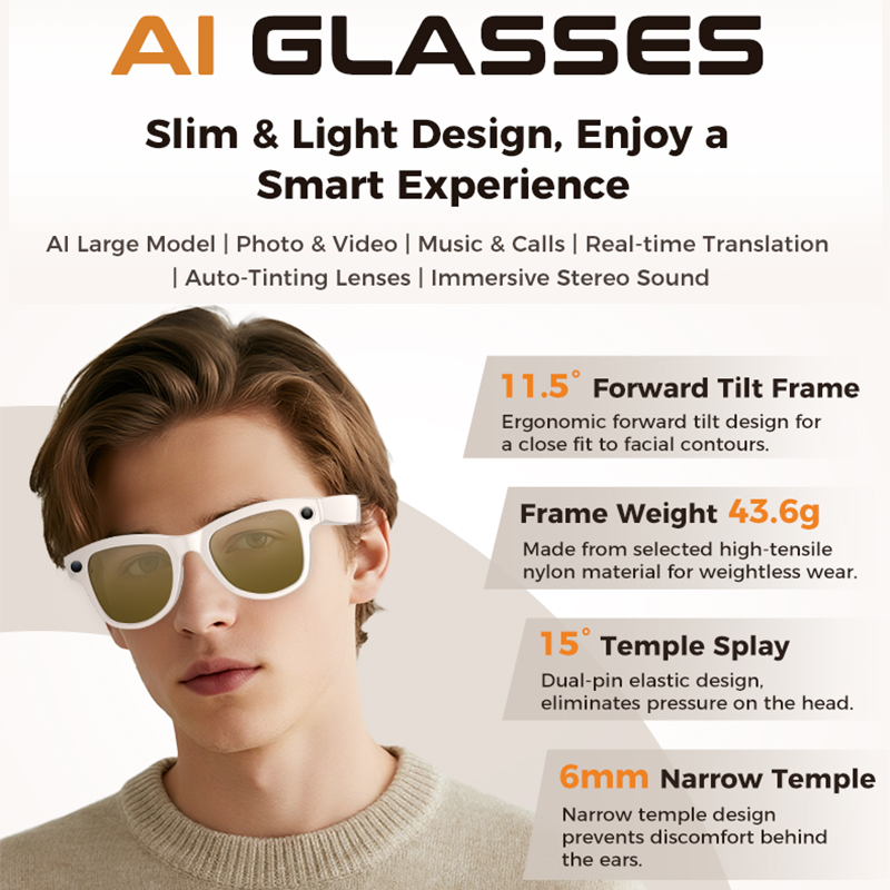 2026년 신형 32G 메모리 800W 4K 카메라 스 - Smart Glasses Lens 리뷰 및 가격