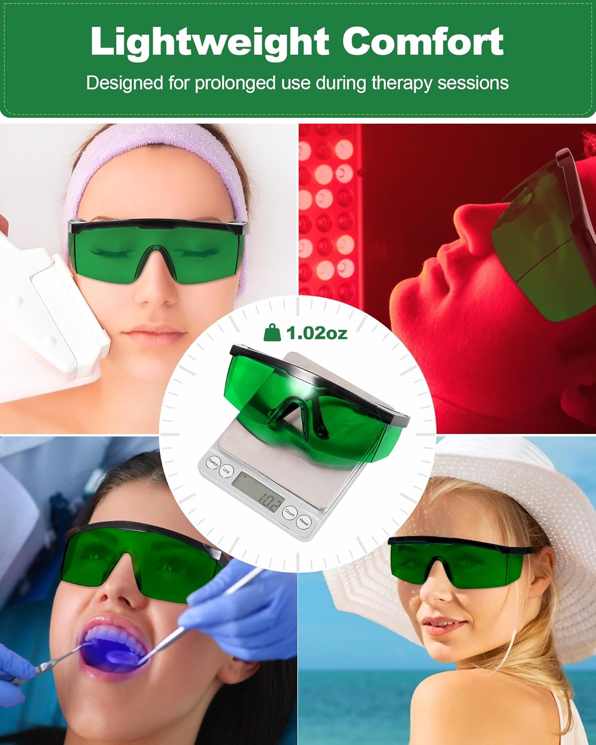 적색광 치료 안경 적외선 및 LED 세션용 눈 보호 장 - Light Therapy Glasses 리뷰 및 가격