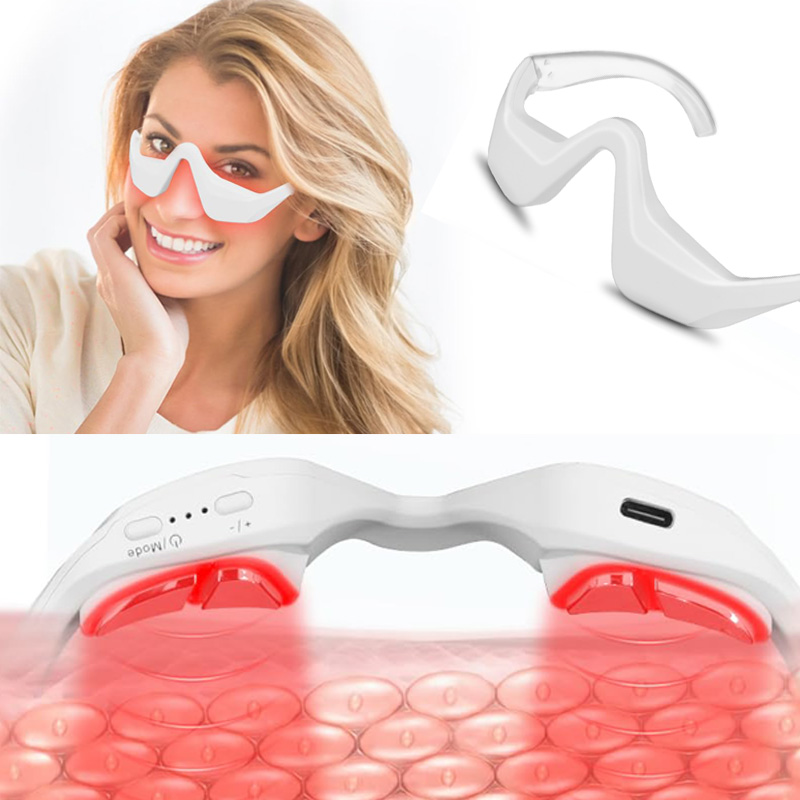 눈밑 적색광 치료기, 4가지 모드 적색광 치료 안경,  - Light Therapy Glasses 리뷰 및 가격