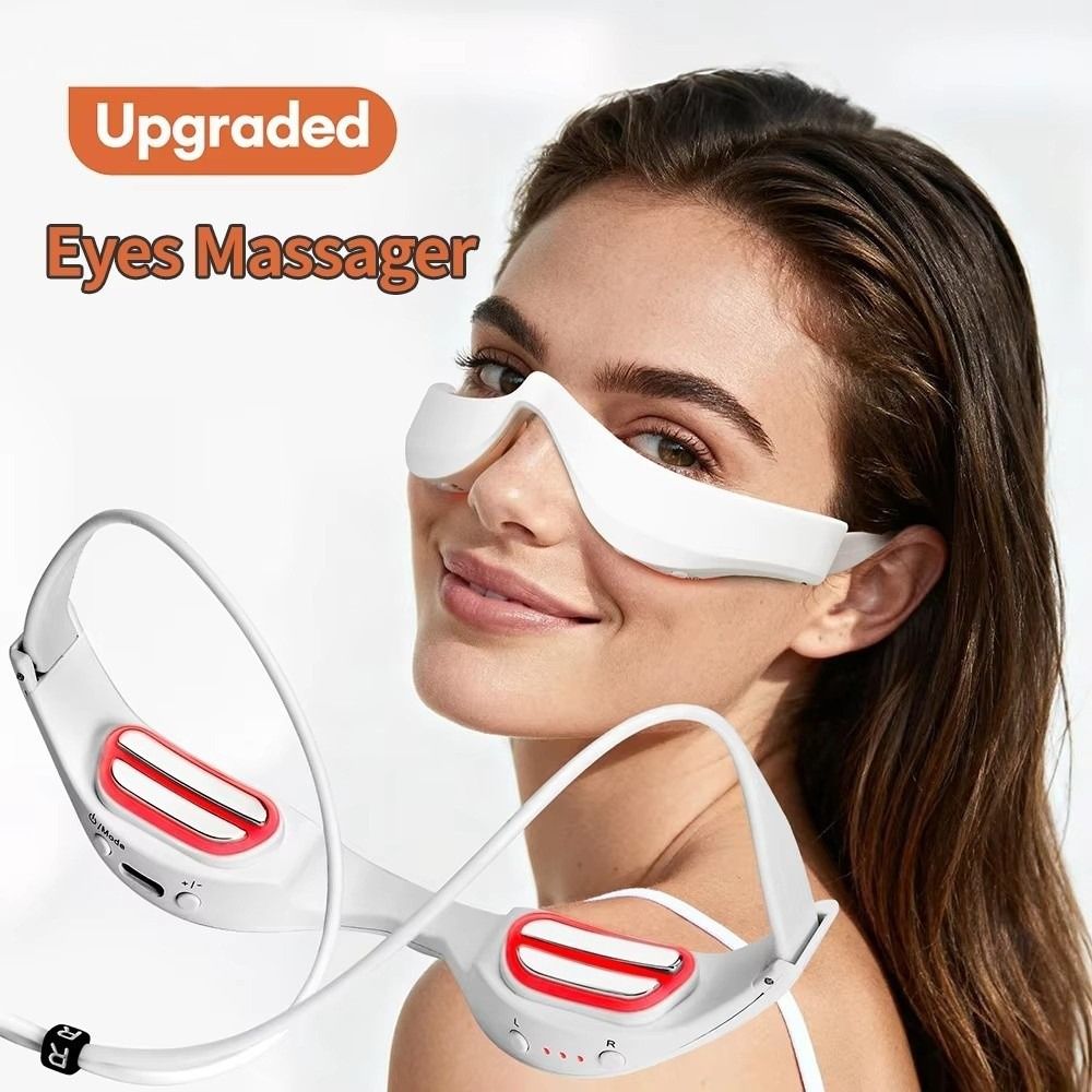3D 눈 마사지기 적색광 테라피 눈밑 마사지기 EMS  - Light Therapy Glasses 리뷰 및 가격