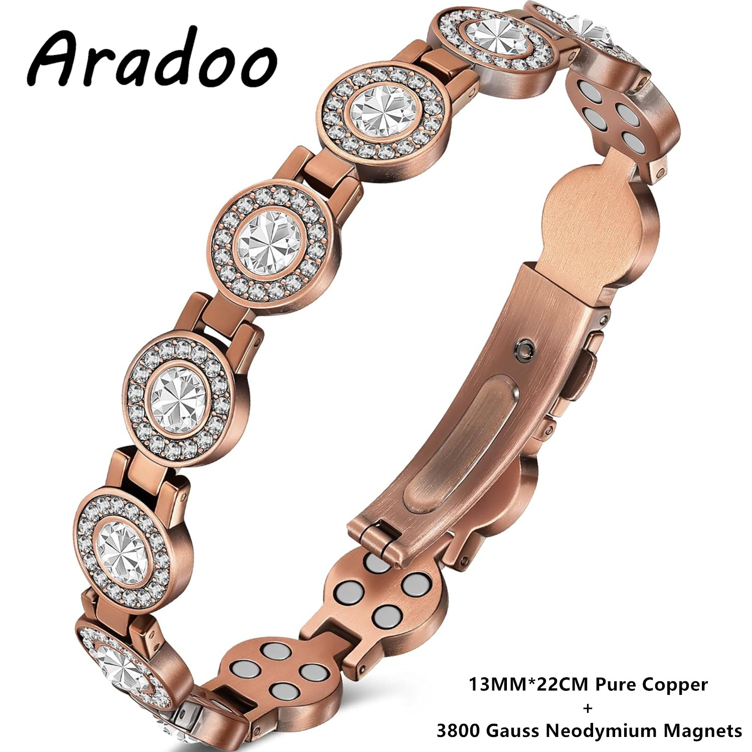 ARADOO 3800 가우스 자기 크리스탈 팔찌 – 여 - Meditation Headband Eeg 리뷰 및 가격