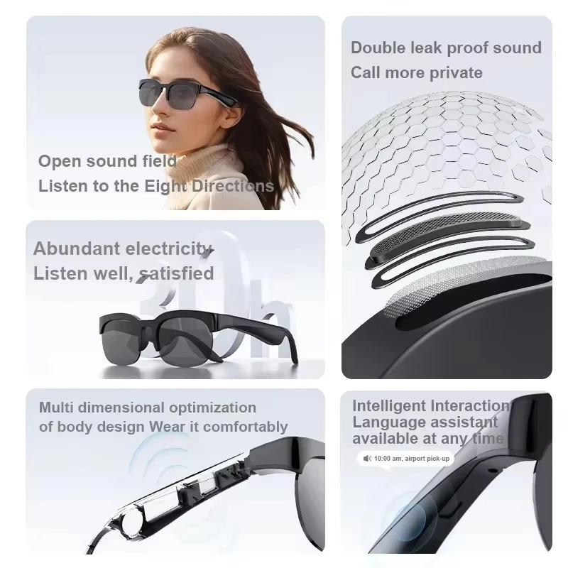 8K HD AI 스마트 안경 번역 핸즈프리 통화 AI  - Smart Glasses Lens 리뷰 및 가격
