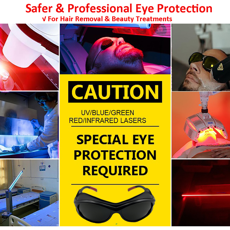IPL 레이저 제모 안경 적색광 치료 레이저 미용 시술 - Light Therapy Glasses 리뷰 및 가격