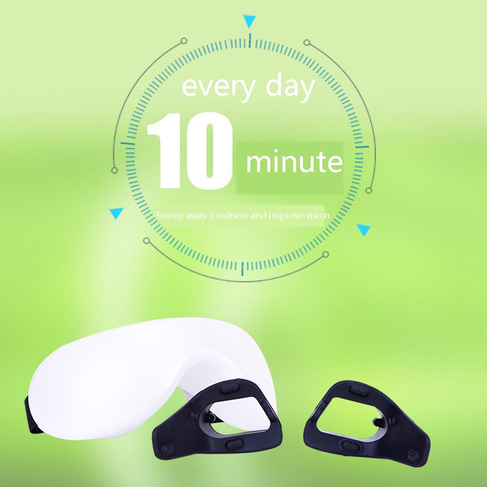 EMS 무선 3D 녹색 눈 장치, 시력 회복 눈 마사지 - Light Therapy Glasses 리뷰 및 가격